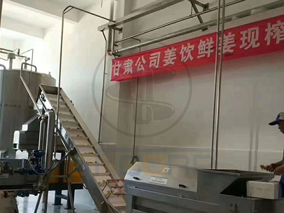 商用工业级大型螺旋生姜榨汁机